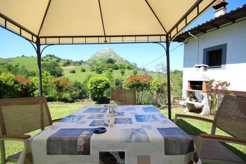 Casa Rural San Juan, Ribadesella. A 5 Minutos Del Mar Villa Luaran gambar