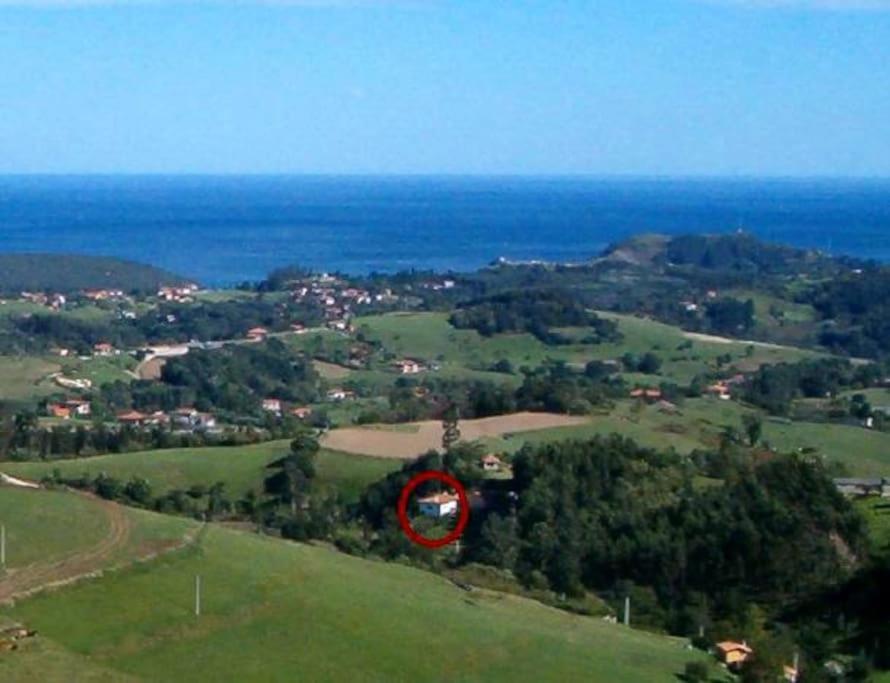 Casa Rural San Juan, Ribadesella. A 5 Minutos Del Mar Villa Luaran gambar