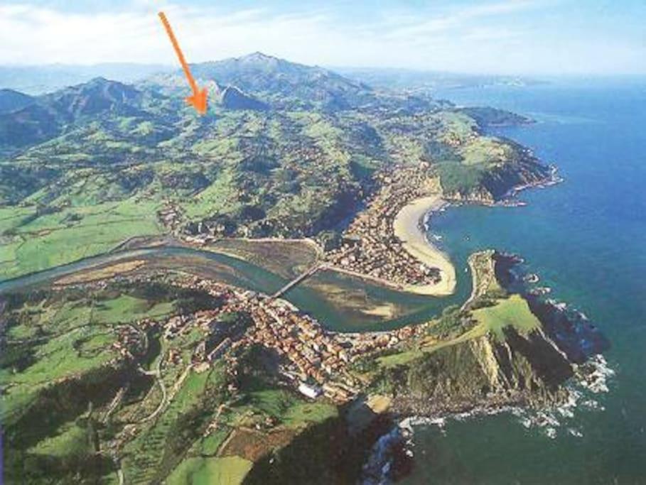 Casa Rural San Juan, Ribadesella. A 5 Minutos Del Mar Villa Luaran gambar